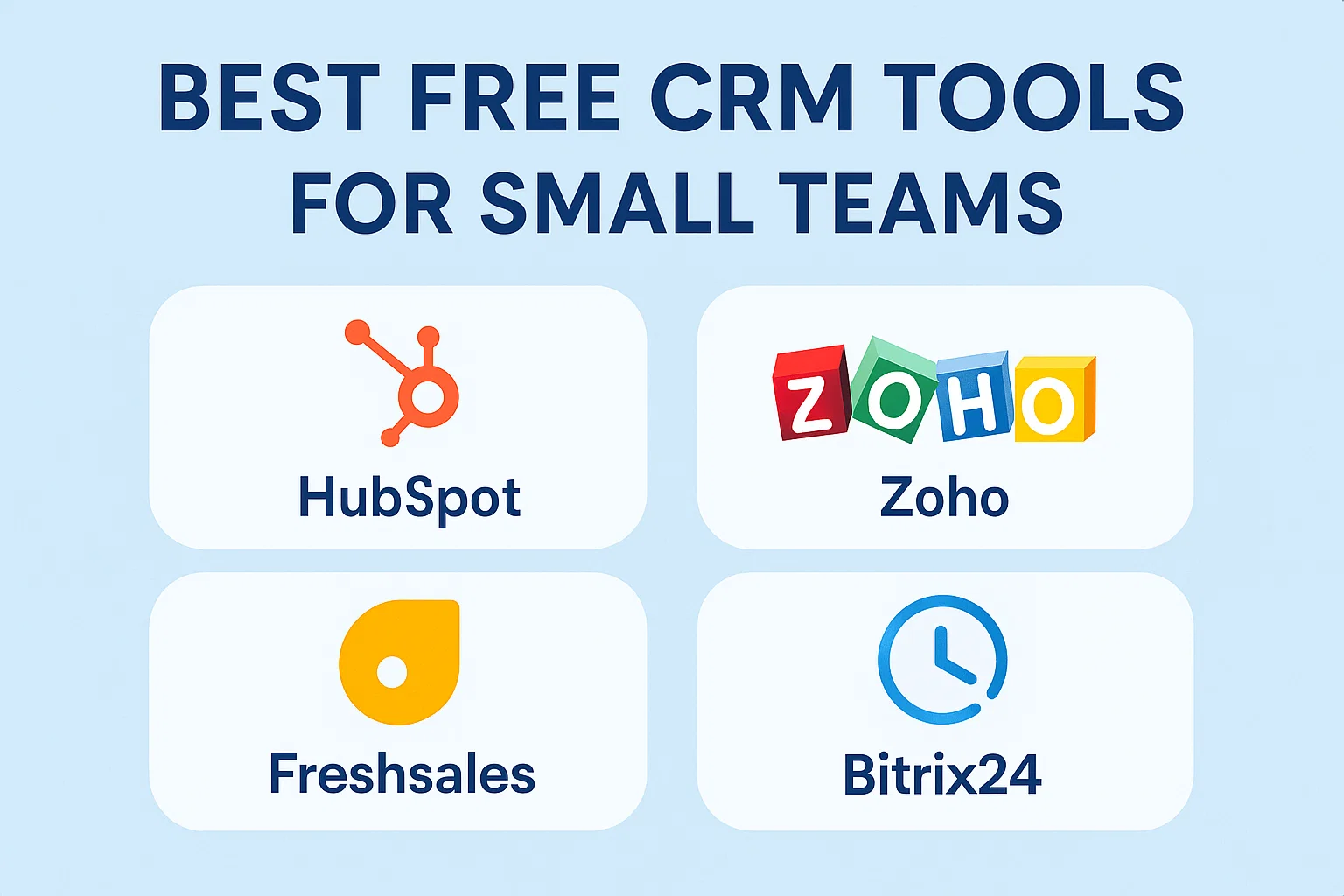Best Free CRM Tools for Small Teams in 2026 Thumbnail